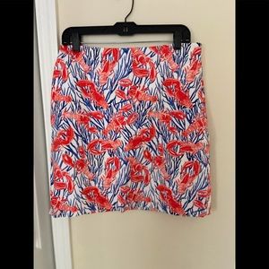NWT lobster sk rt size 10p Talbots